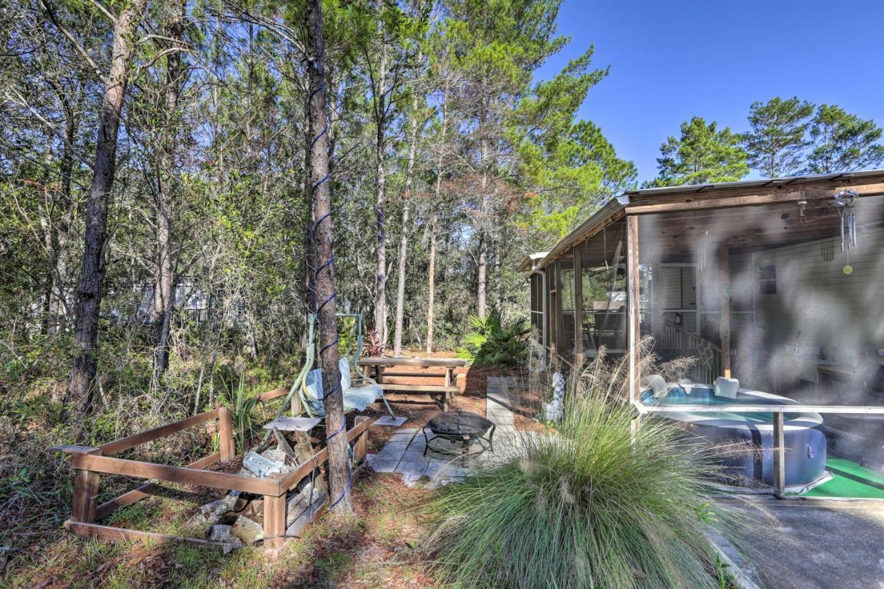 Keaton Beach Escape With Hot Tub 2 Mi To Shore Perry Exterior foto